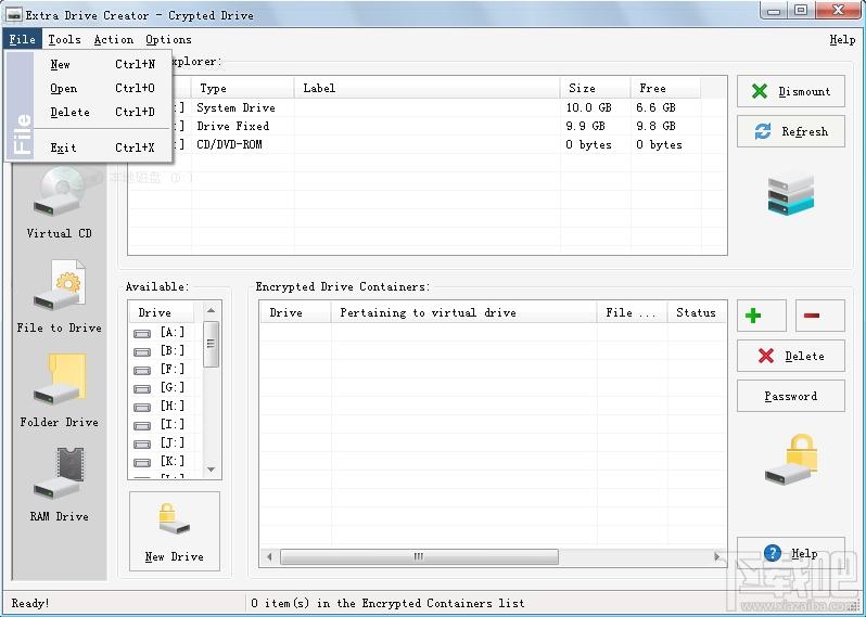 Extra Drive Creator,Extra Drive Creator下載,創(chuàng)建虛擬硬盤